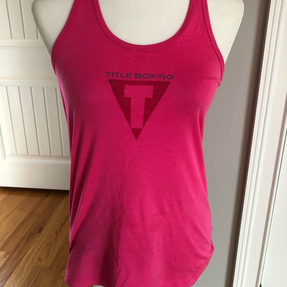 Workout Tank. Title Boxing. Dryfit